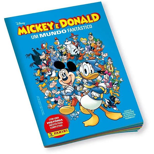Album de figurinhas Mickey and donald brochura Unidade 004573abr Panini