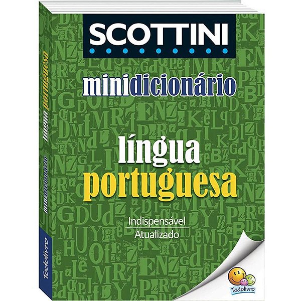 Dicionario mini portugues Scottini estudante 352pg Unidade 857467 Todolivro
