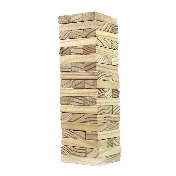 Jogo diverso Torre maluca 54 blocos madeira Unidade 01997 Magic kids