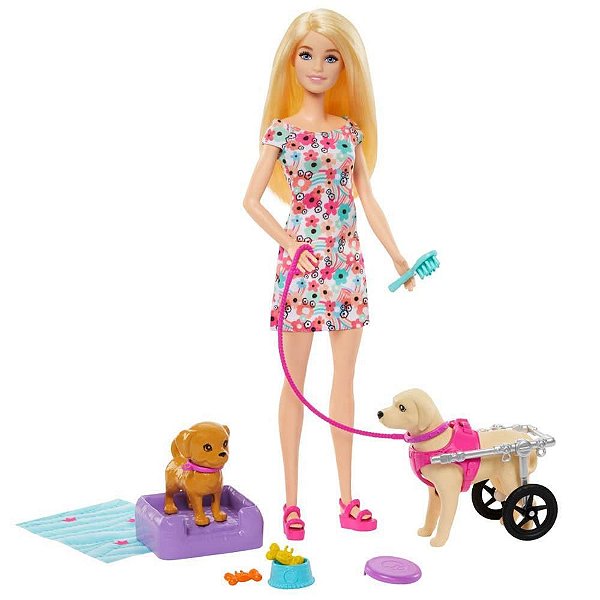 Barbie family Animais de estimacao cad rodas Unidade Htk37 Mattel