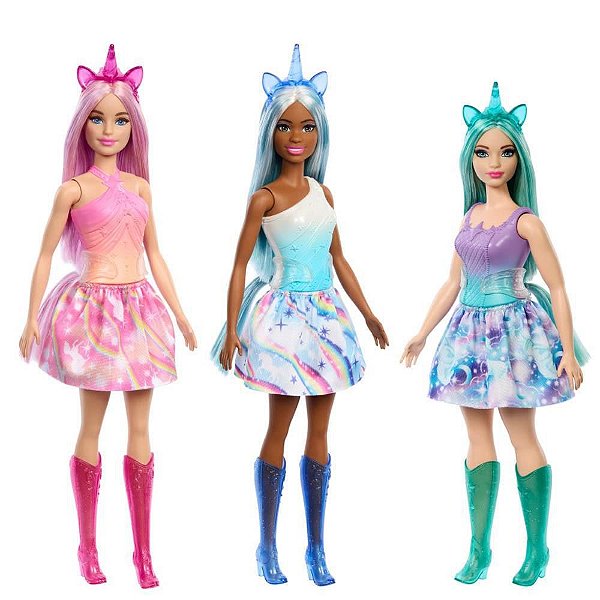 Barbie fantasy Unicornio saia de sonho (s) Unidade Hrr12 Mattel