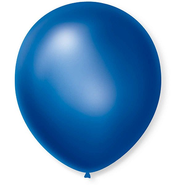Balão Cintilante N.070 Azul São Roque