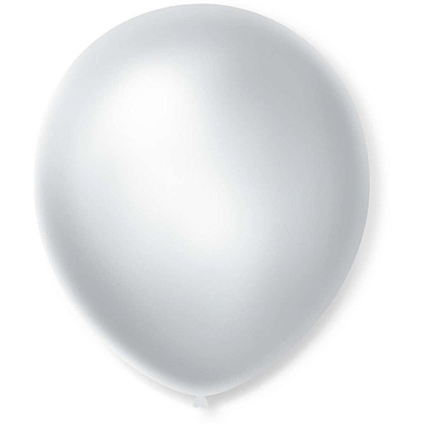 Balão Cintilante N.070 Branco São Roque
