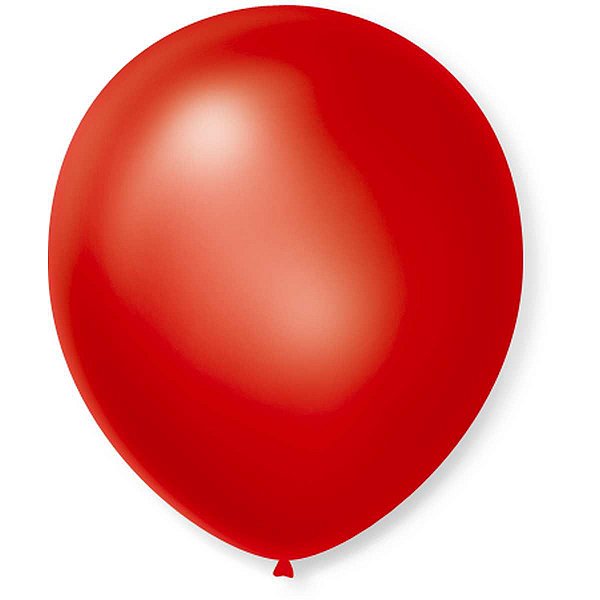 Balão Cintilante N.070 Vermelho São Roque