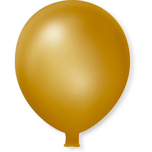 Balão Gigante Dourado São Roque