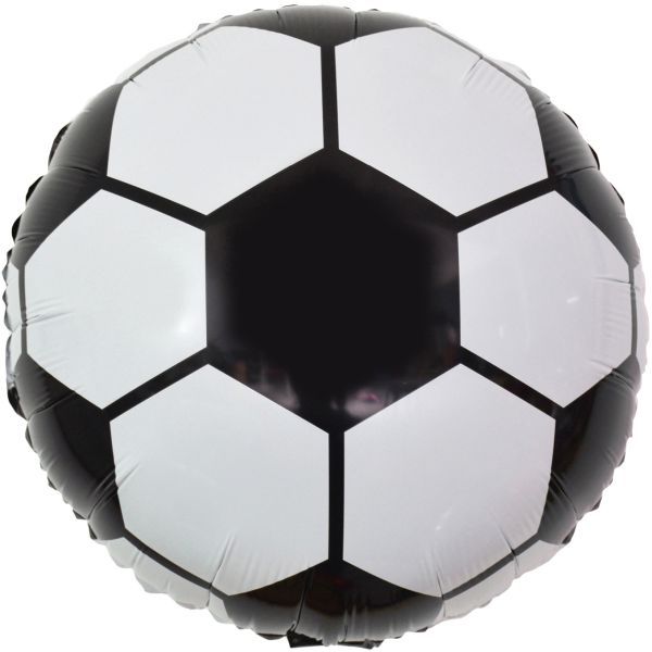 Balão Metalizado Redondo Estamp. Futebol 45Cm. Make+