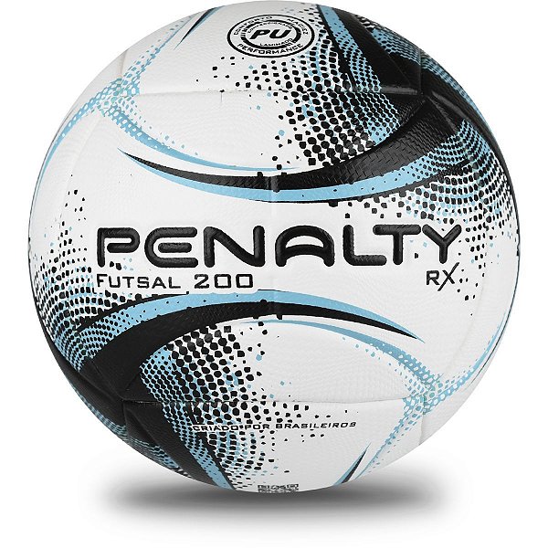 Bola De Futsal Rx 200 Xxi Bc/pt/az Penalty