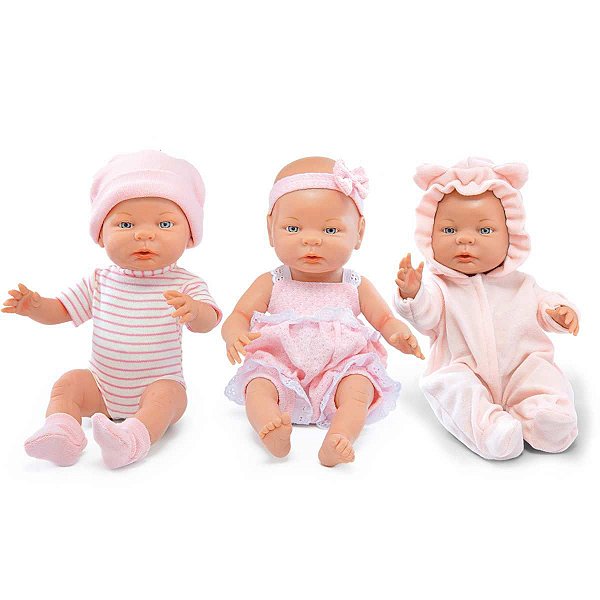 Boneca Babies Recem Nascido Sortidos Roma