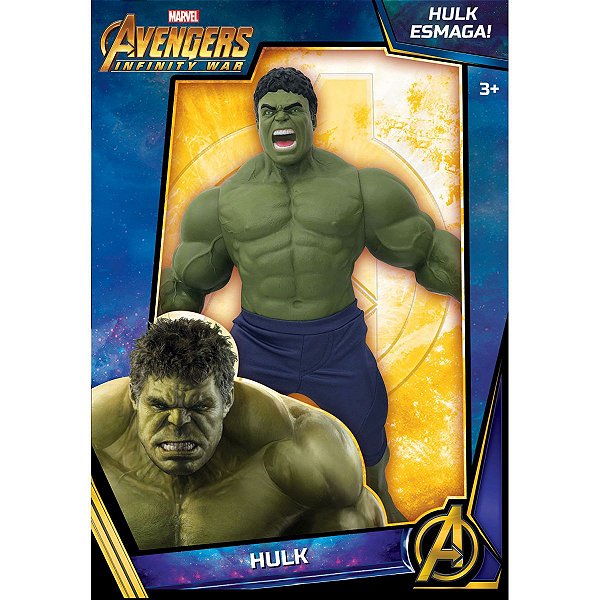 Boneco E Personagem Hulk Ultimato Mimo