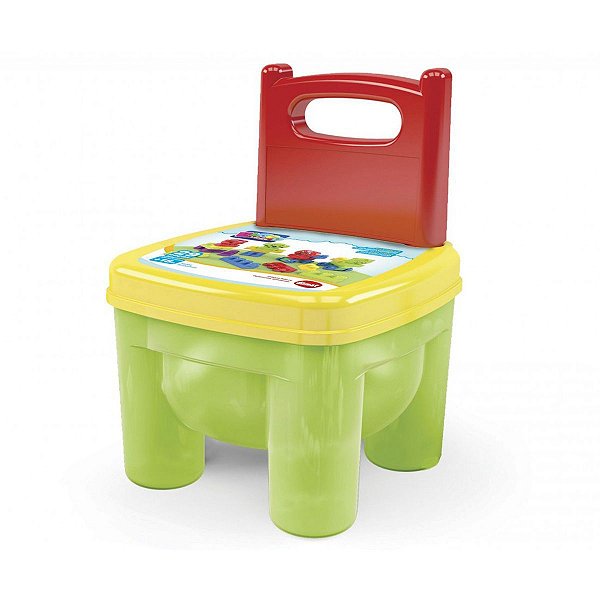 Brinquedo Para Montar Brinkadeira-Cadeira C/blocos Dismat