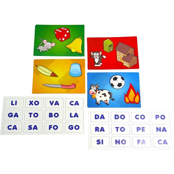 Jogo Educativo Pedagogico Aprendendo o Alfabeto 26Pçs Coluna