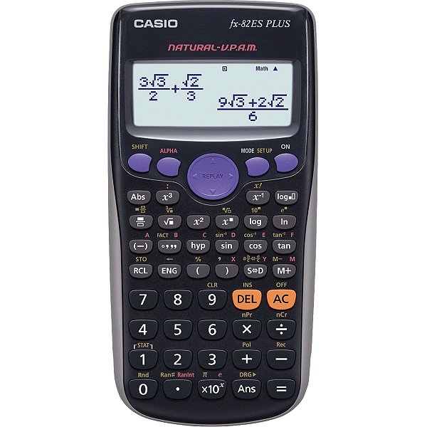 Calculadora Cientifica Fx82 Esp. 252 Funcoes Preta Casio