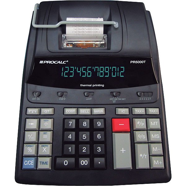 Calculadora De Impressao Térmica 12Dig.bivolt Pr 5000T Procalc