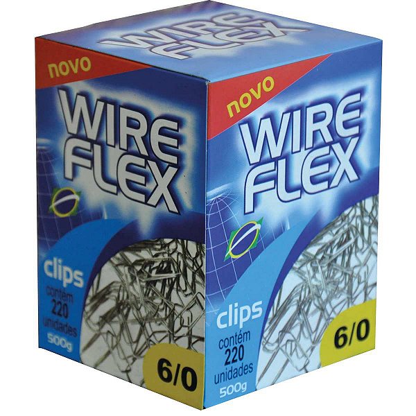 Clips Galvanizado Aço 6/0 500G Wire Flex