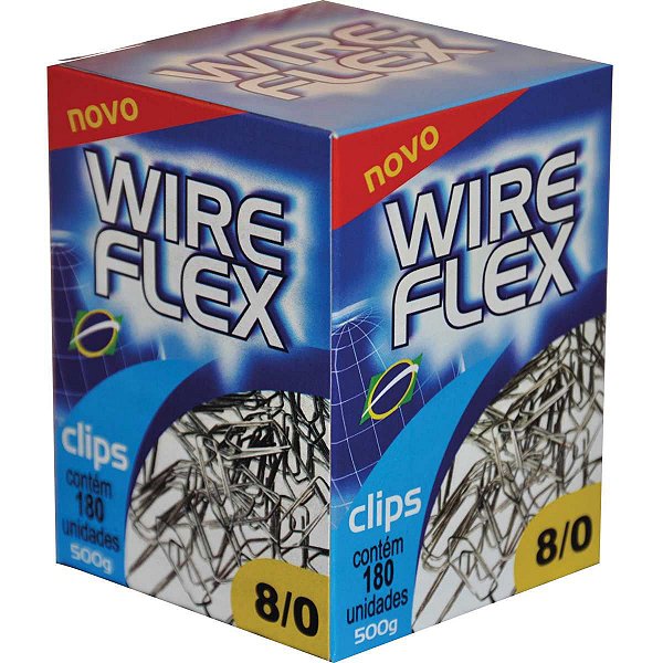 Clips Galvanizado Aço 8/0 500G Wire Flex