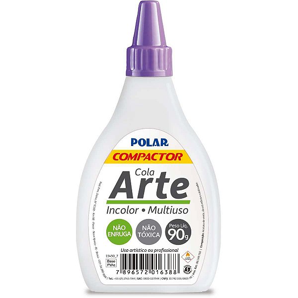 Cola Para Artesanato Polar Arte 90G Compactor