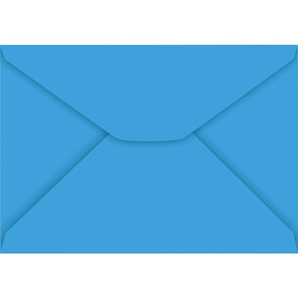 Envelope Carta Colorido 114X162Mm Azul Royal 85G Foroni