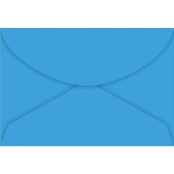 Envelope Visita Colorido Azul Royal Color Plus 80G. Foroni