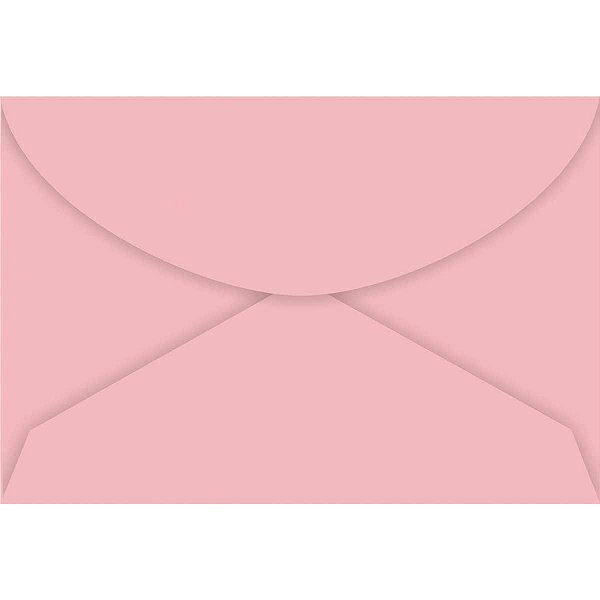 Envelope Visita Colorido Rosa Claro Color Plus 80G. Foroni