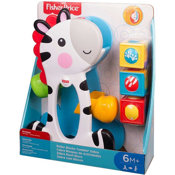 Fisher-Price Zebra Blocos Surpresa Mattel