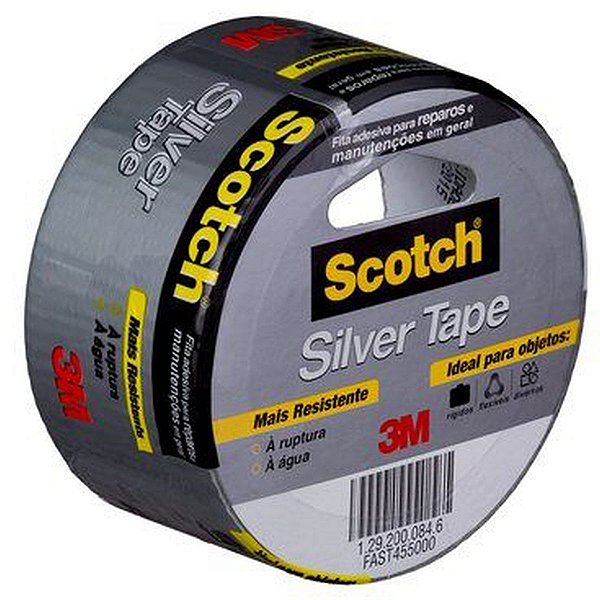 Fita De Alta Resistência Silver Tape Scotch3939 45Mmx5M 3M