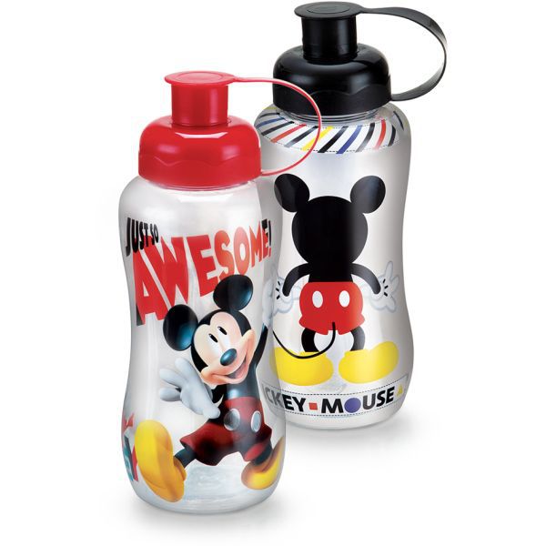 Garrafa Plastica Mickey Mouse 550Ml. Pet Plasduran