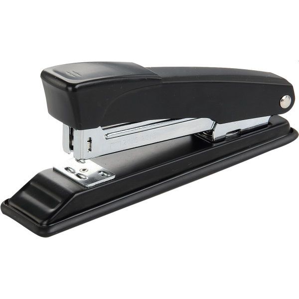 Grampeador Metal Ge-1038 Genial Preto P/25Fls Gramp Line