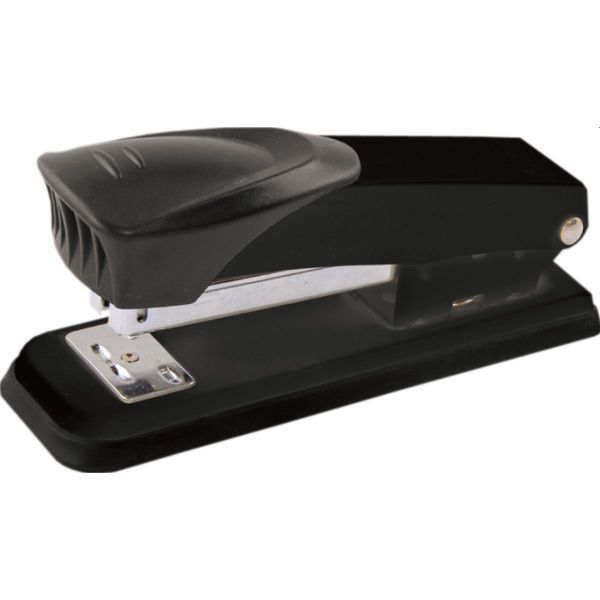 Grampeador Metal Ge-1041 Genial Preto P/20 Fls Gramp Line