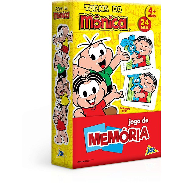 Jogo Da Memoria Turma Da Monica Mini Toyster