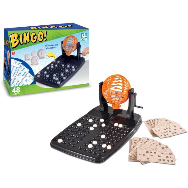 Jogo De Bingo 48 Cartelas Brinquedos Nig