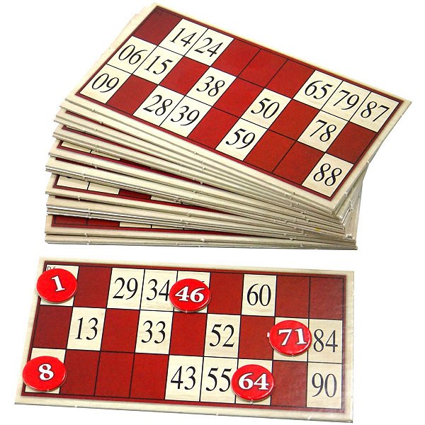 Jogo De Bingo Bingo Coluna