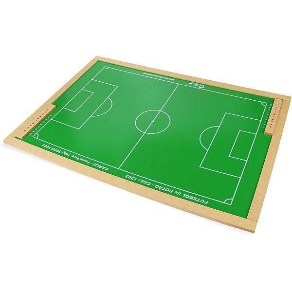 Jogo Diverso Futebol De Botao Mdf 63X92Cm Carlu