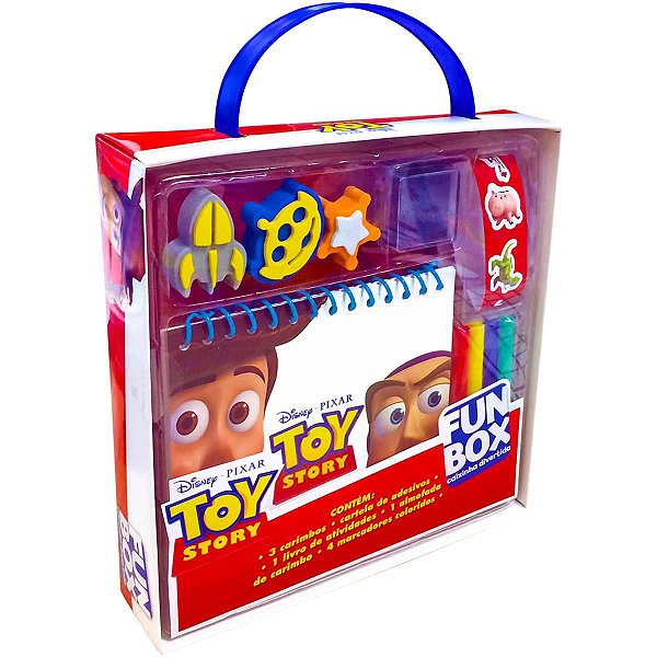 Livro Atividades Toy Story 3 Fun Box C/ades/car Dcl