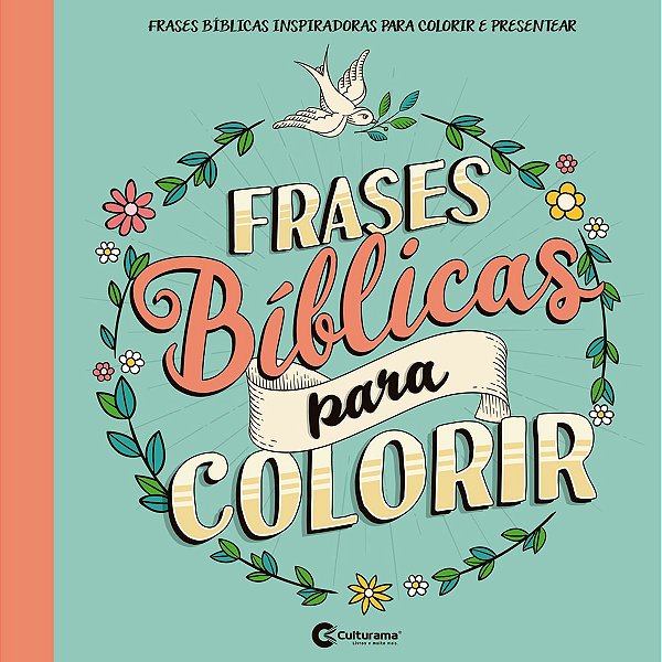 Livro Infantil Colorir Frases Biblicas P/colorir Culturama