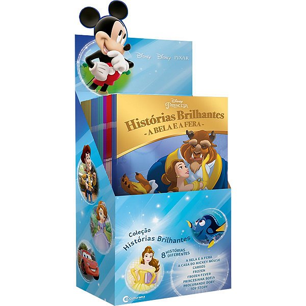 Livro Leitura Disney Historias Brilhantes 8P Culturama