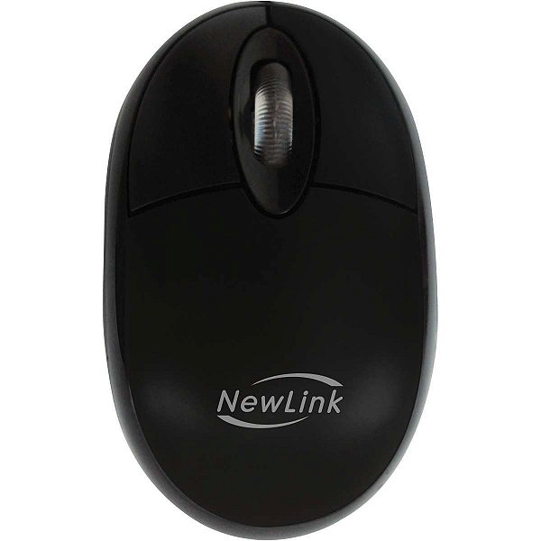 Mouse Mini Optico Usb Fit 1000Dpi 3Botoes Preto Newex