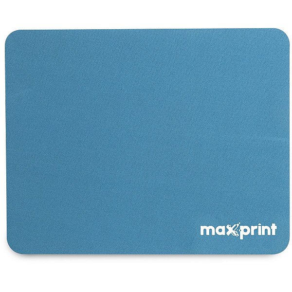 Mouse Pad Tecido Azul 22Cmx18Cm Maxprint
