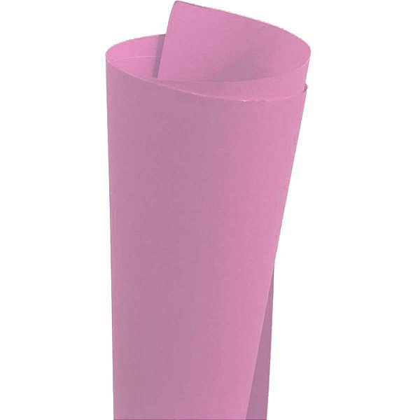 Papel Cartolina Dupla Face Color Set 47,5X66Cm Rosa Bebe Romitec