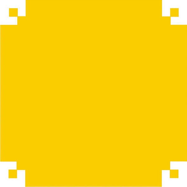 Papel Dobradura 50X60Cm. Amarelo V.m.p.