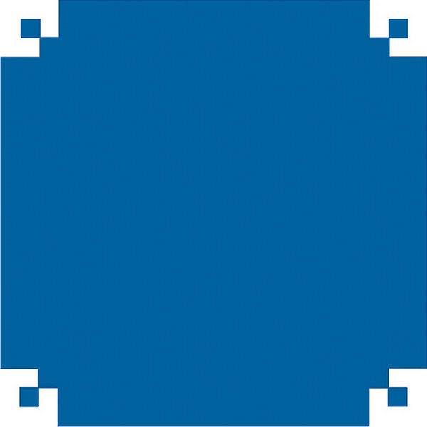 Papel Dobradura 50X60Cm. Azul Escuro V.m.p.