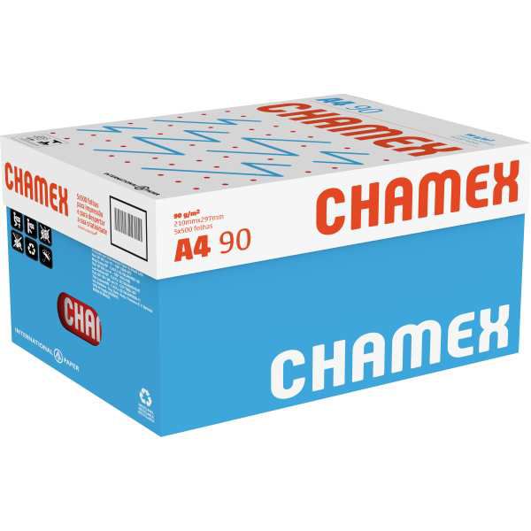 Papel Sulfite A4 Chamex Super 90G 5 Pctx500 Fls International Paper