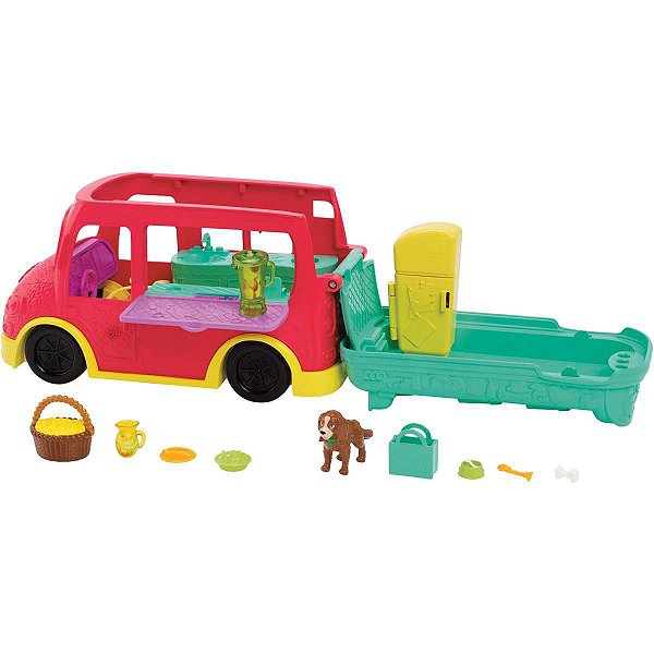 Polly Food Truck 2 Em 1 Mattel