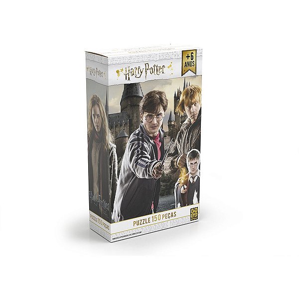 Quebra-Cabeca Cartonado Harry Potter 150 Pcs Grow