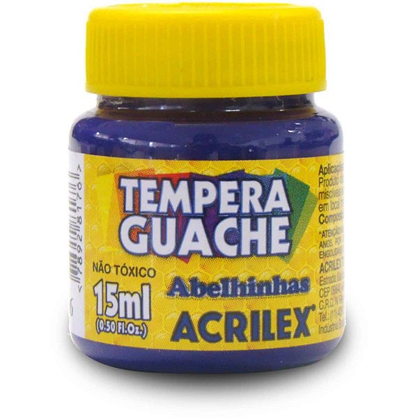 Tinta Guache 015Ml Violeta Acrilex