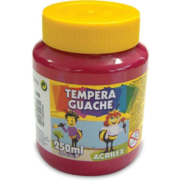 Tinta Guache 250Ml Magenta Acrilex