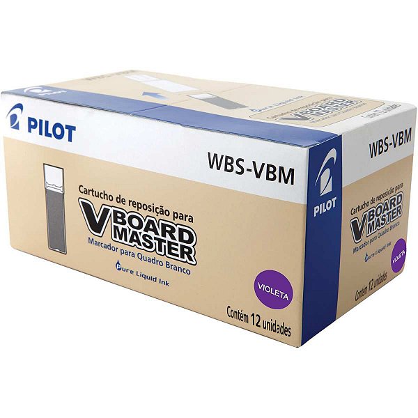 Tinta Marcador Quadro Branco Refil 5,5Ml Violeta Wbs-Vbm Pilot