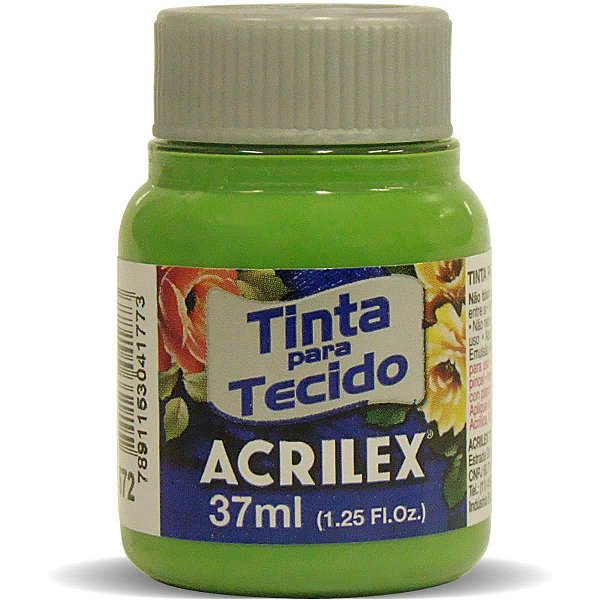 Tinta Tecido Fosca 037Ml Verde Abacate Acrilex