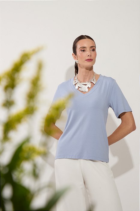 Blusa Love Acqua