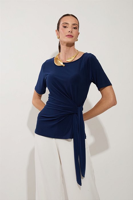 Blusa Cachecoeur Jersey Evy Marinho