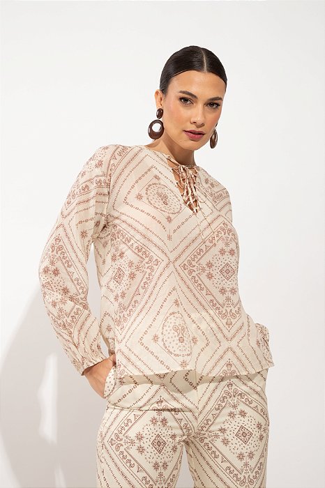 TUNICA CHARLOTTE ESTAMPA